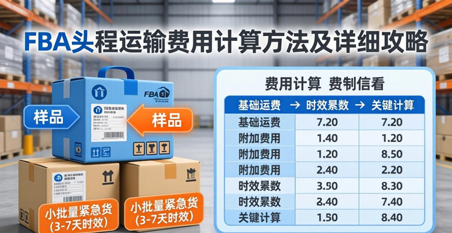 _頭程運(yùn)費(fèi)怎么分?jǐn)俖計(jì)算運(yùn)輸費(fèi)用的公式