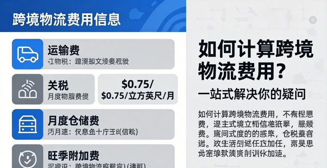 跨境物流運費計算題庫__跨境物流收費標準怎么計算