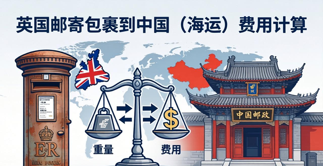 英國寄到中國的郵費_英國郵寄包裹到中國怎么收費的_