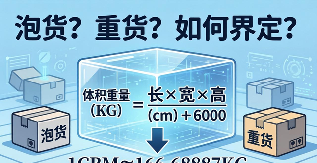 重貨和泡貨的標準_界定重貨泡貨的依據(jù)_
