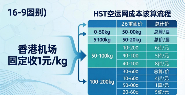 指南核算空運成本站式計算_空運成本怎么算_
