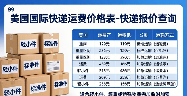 _快遞國際收費(fèi)價(jià)格表圖_國際快遞價(jià)格計(jì)算器
