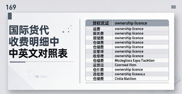 _貨代收費(fèi)明細(xì)看不懂_貨代費(fèi)用明細(xì)英文