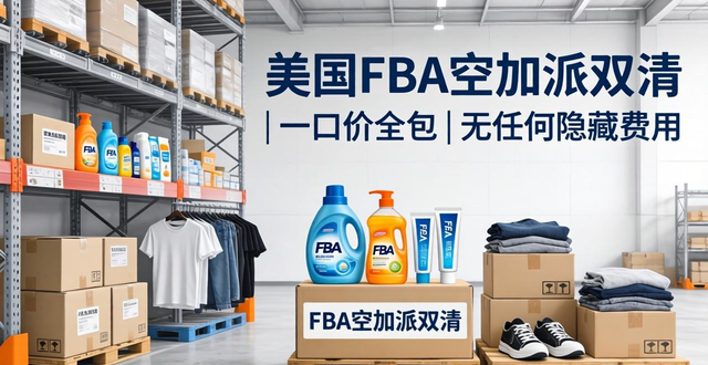 美國FBA空加派雙清 | 一口價全包 | 無任何隱藏費用