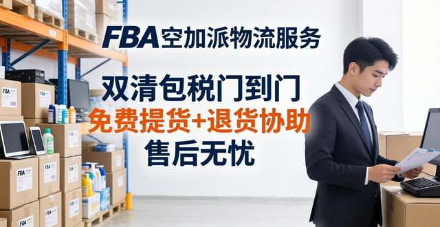 FBA空加派雙清包稅門到門 | 免費(fèi)提貨+退貨協(xié)助 | 售后無憂