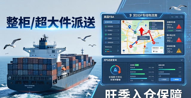 美國(guó)FBA/大貨DDP專線 | 整柜/超大件派送 | 旺季入倉(cāng)保障