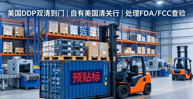 美國(guó)DDP雙清到門 | 自有美國(guó)清關(guān)行 | 處理FDA/FCC查驗(yàn)