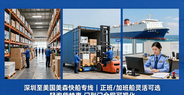 深圳至美國(guó)美森快船專線|正班/加班船靈活可選 輕泡貨特惠 門(mén)到門(mén)全程可視化