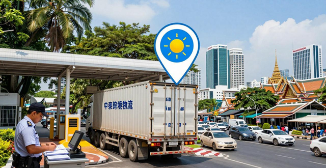 中外跨境物流公司__跨境公路運輸線